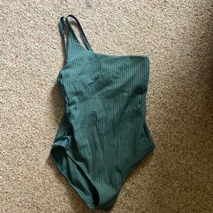 Athleta One shoulder One piece Swimsuit